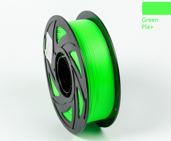 Фото 4 - Зелений PLA Plus (ПЛА плюс) пластик філамент для 3D принтера 1кг, 1.75мм, 330м Filament