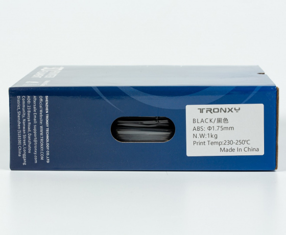 Фото 4 - Чорний ABS пластик Tronxy для 3D принтера 340m | 1 кг | 1,75 мм