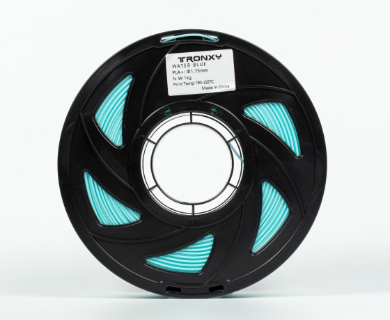Фото 8 - Pla ПЛА філамент Аквамарин PLA для 3D-друку 1,75 мм 1 кг. Тронксі
