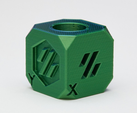 Фото 9 - Синій Зелений Пла Пластик Шовковий | PLA SILK Blue Green 1кг | 1.75мм | 330м