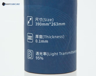 Тефлонова FEP плівка для Photon M3 Max 13,6-дюймова матова 5шт. 390 × 263 mm