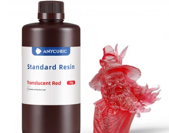 Фотополімерна Базова смола Прозоро-Червона Anycubic