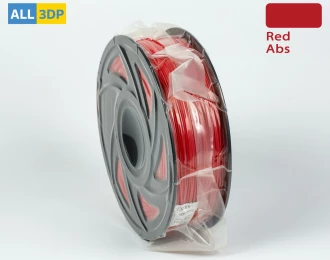 Червоний ABS філамент (пластик) для 3D принтера 1кг, 1.75мм, 330м Tronxy